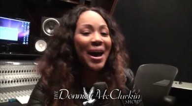 Erica Campbell & Tye Tribbett with a Happy Birthday to Donnie