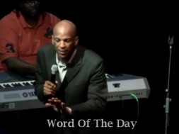 “Word Of The Day” on The Donnie McClurkin Show