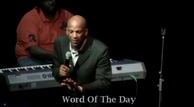 “Word Of The Day” on The Donnie McClurkin Show