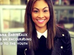 Briana Babineaux shares an encouraging word to the youth