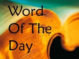 Word Of The Day – He’s Mastered Everything