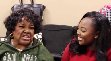 Jekalyn Carr doing the U NAME IT challenge with Shirley Caesar