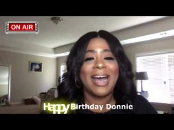 Donnie 61st Birthday shout outs from Gospel artists and more